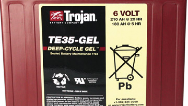 Аккмулятор тяговый гелевый TE35-Gel необслуживаемый