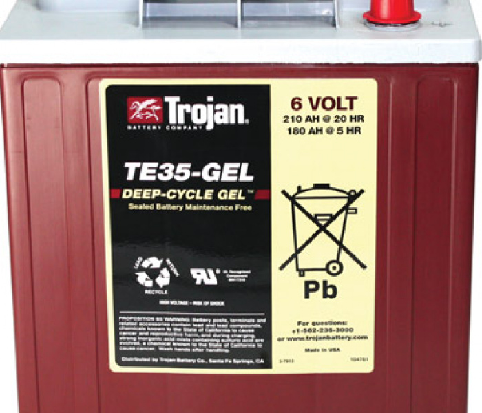 Аккмулятор тяговый гелевый TE35-Gel необслуживаемый