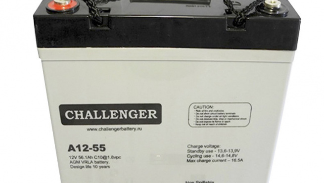 Аккумулятор  Chalenger A12-55