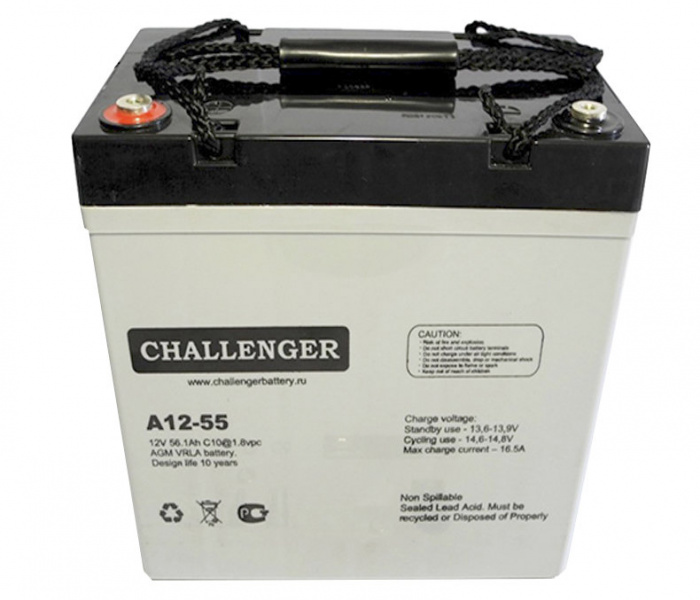 Аккумулятор  Chalenger A12-55